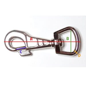 Bolzenkarabinerhaken DB 24 mm