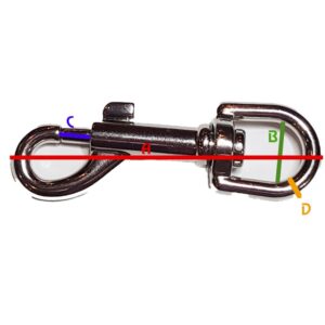 Bolzenkarabinerhaken  DB 16 mm