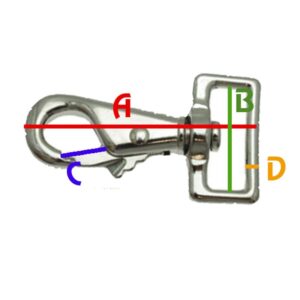 Deckenkarabinerhaken DB 27 mm