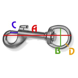 Bolzenkarabinerhaken DB 13mm