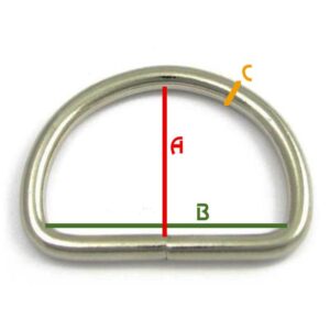 Halbrundring (D-Ring) DB 37 | DS 6