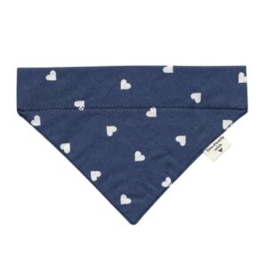 Halstuch Art Blue Love mit Halsbandtunnel