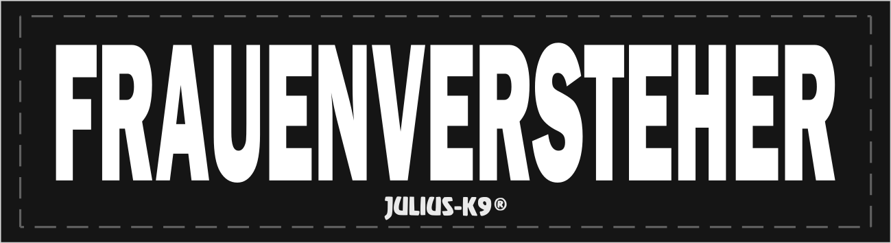 Klettsticker "FRAUENVERSTEHER"